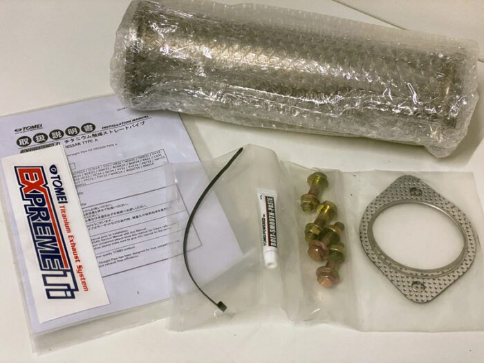 TOMEI EXPREME Ti Titanium DeCAT Straight Pipe Type-A - Nissan - Image 12