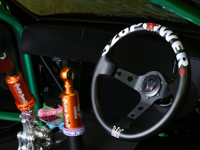 326POWER KING Rally Quick Steering Wheel - Image 2