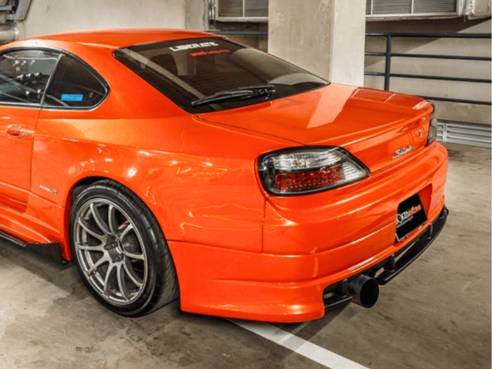 78WORKS V1 Black LED Tail Light Set - Silvia S15 - Image 2