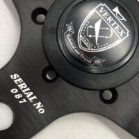 T And E ADVAN x VERTEX Racing 90mm Deep 330mm Steering