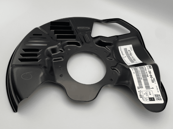 Toyota OEM Front Brake Disc Dust Cover LH - JZA80 Supra RZ 17-inch