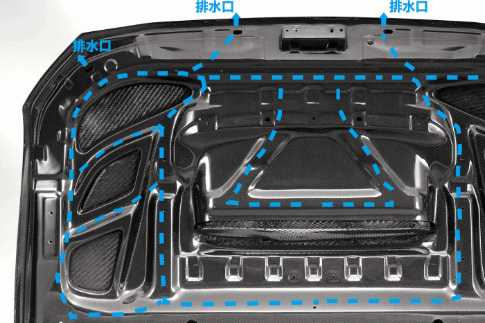 Takumi Project Aero Bonnet 極KIWAMI H-CFRP type *Version Ⅰ [For WRX STI(VAB)/WRX S4(VAG)/LEVORG(VMG/VM4)] - Image 9
