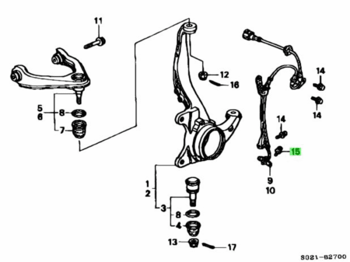 Honda OEM Bolt Washer 6x16 - 93402-0601608