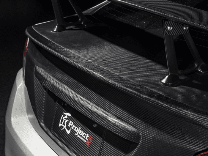 Takumi Project Trunk Garnish Carbon Cover - VAB VAG WRX STI WRX S4 - Image 6