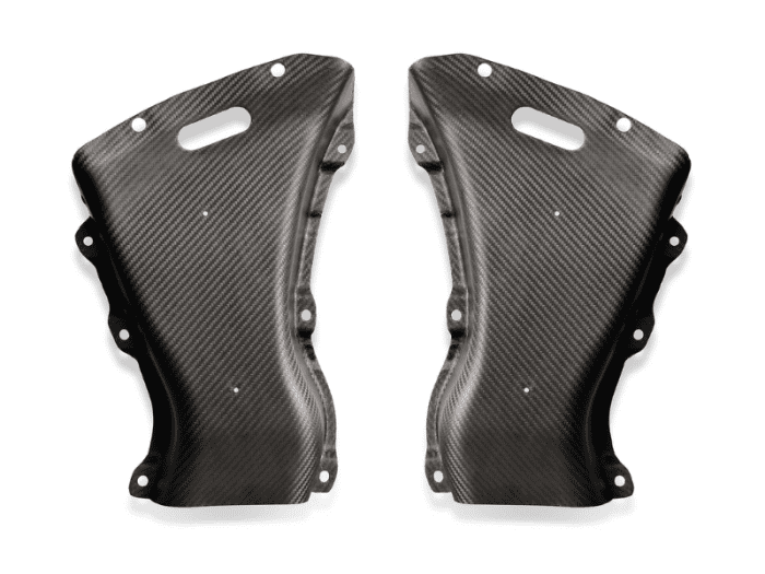 Muse Concept Design Front Brake Air Duct - BNR32 Skyline