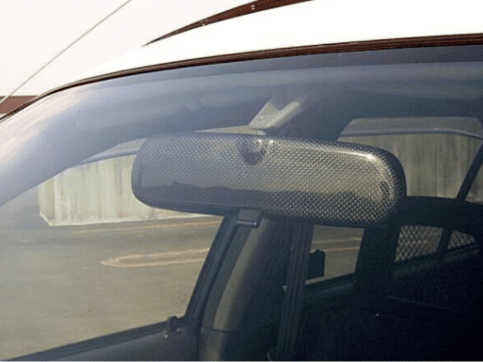 Carbon Room Mirror Cover - AP1 AP2 S2000 EG6 EG4 EG9 Civic - Image 2