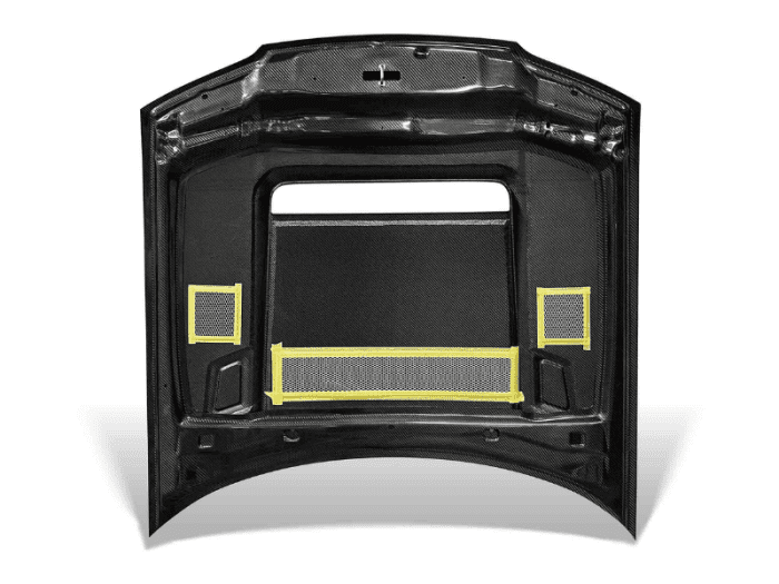 Muse Concept Design Carbon Bonnet - BCNR33 Skyline - Image 4