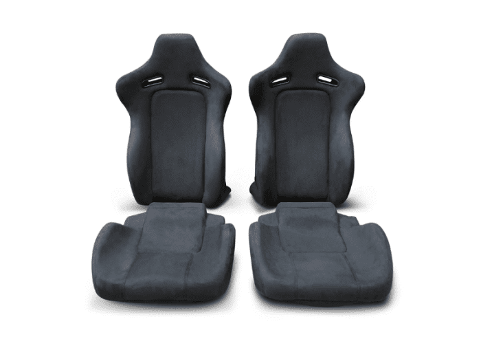Muse Concept Design BNR34 Style Alcantara Front Seats Restoration Kit - BNR32 BCNR33 BNR34