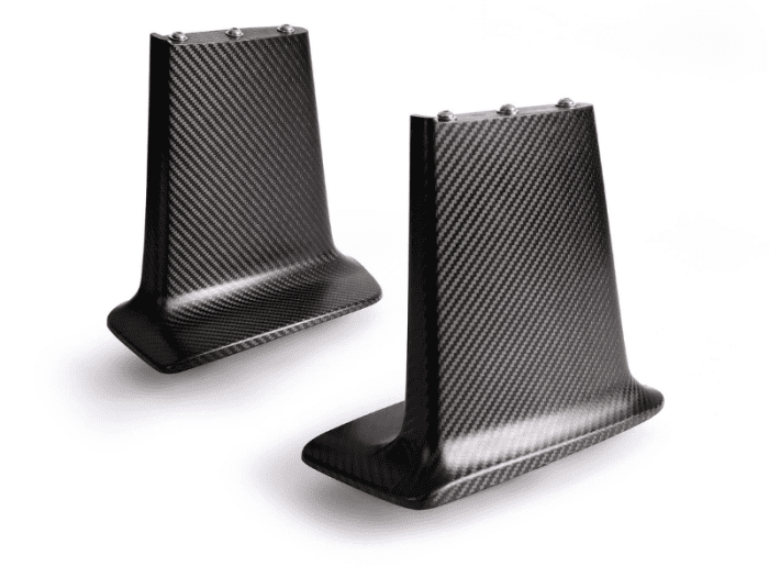 Muse Concept Design Dry Carbon Wing Stands - BNR34 Skyline