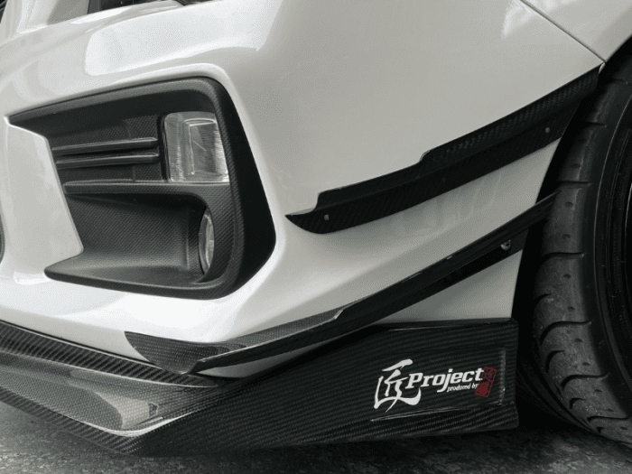 Takumi Project (TAKUMI) Carbon Canard Upper Piece - WRX STI WRX S4