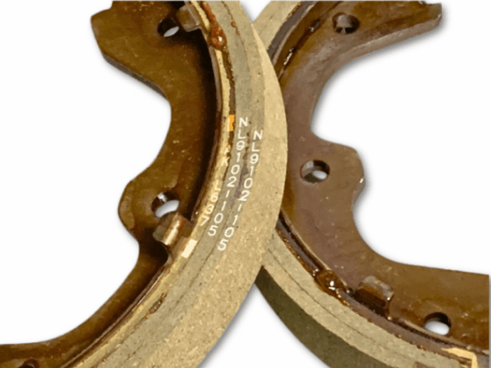 Jura Tec Rear Brake Drum Shoe Set for R35 GT-R Discs - BCNR33 BNR34 Skyline GT-R - Image 2