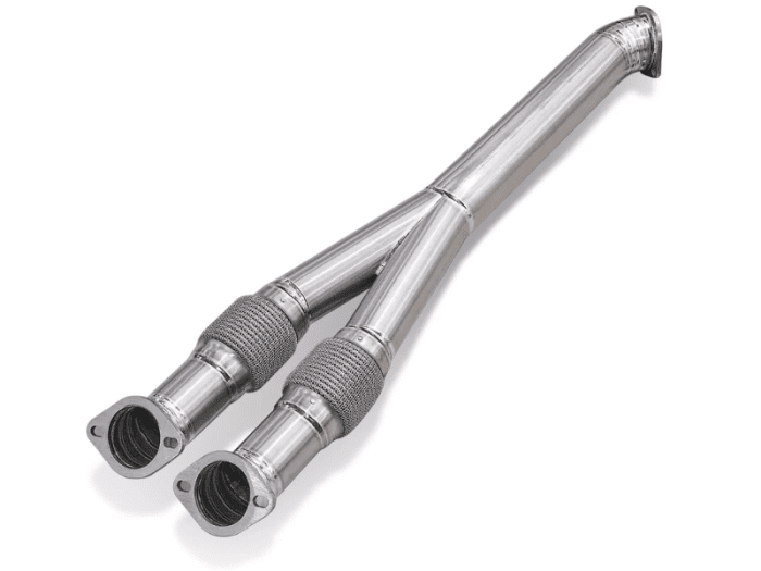 Muse Concept Design R-Spec Titanium Y Pipe Catless - R35 GT-R