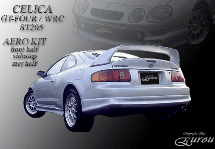 Eurou Rear Under Spoiler - ST205 Celica GT-Four