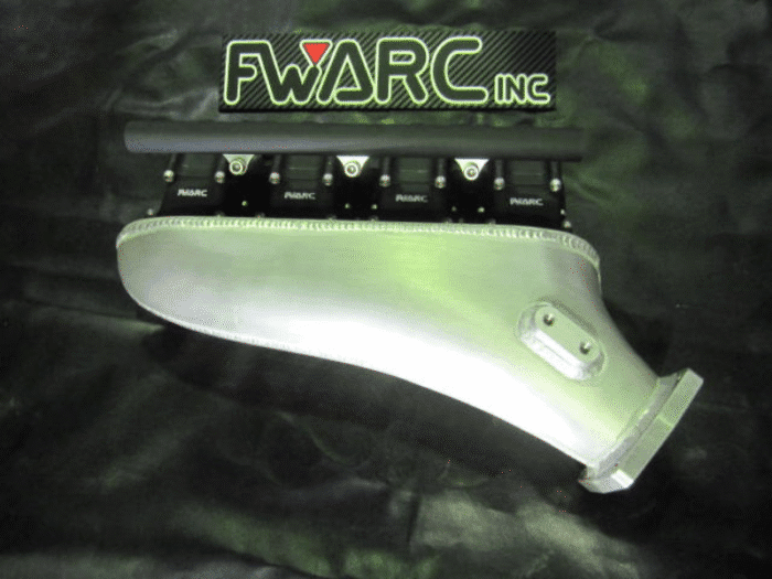 Flat Well Racing Project Intake Manifold Black - SR20VE NEO VVL RWD