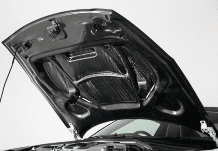 Varis Cooling Bonnet Hood Carbon - R35 GTR - Image 2