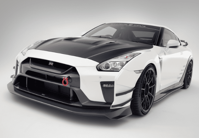 Varis Front Bumper Canards Ver 3 - R35 GTR