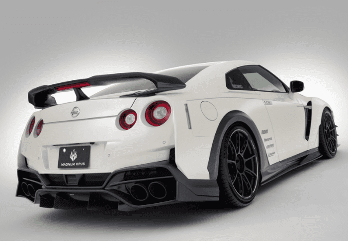 Varis Rear Fender Trim Set Carbon Ver 2 - R35 GTR - Image 2