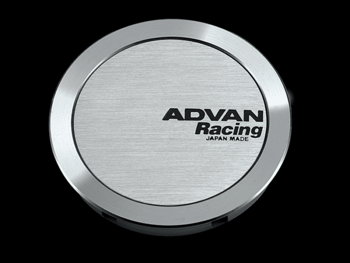 Yokohama Advan Racing Full Flat Optional Center Cap 63mm - Silver Anodized
