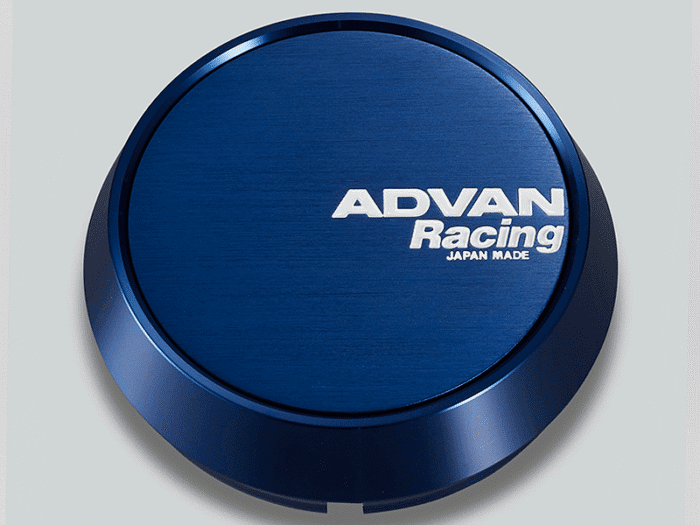 Yokohama Advan Racing Medium Optional Center Cap 63mm - Blue Anodized
