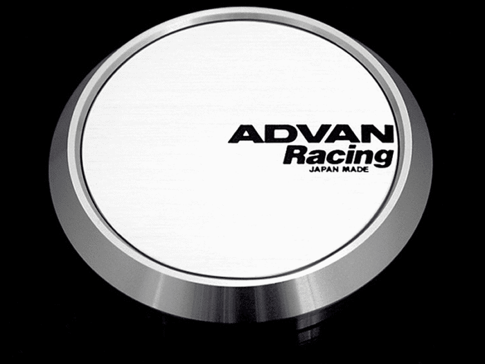 Yokohama Advan Racing Flat Optional Center Cap 73mm - White