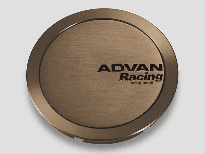 Yokohama Advan Racing Full Flat Optional Center Cap 63mm - Amber Bronze Metallic