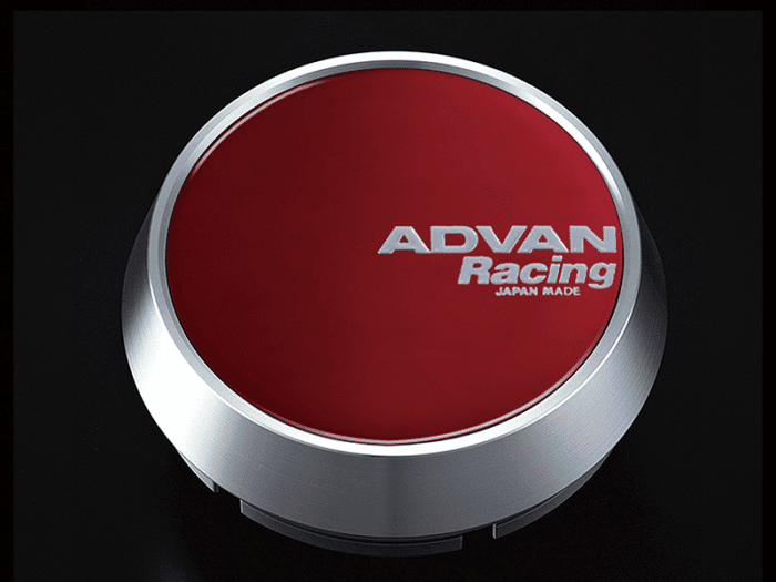 Yokohama Advan Racing Medium Optional Center Cap 73mm - Candy Red