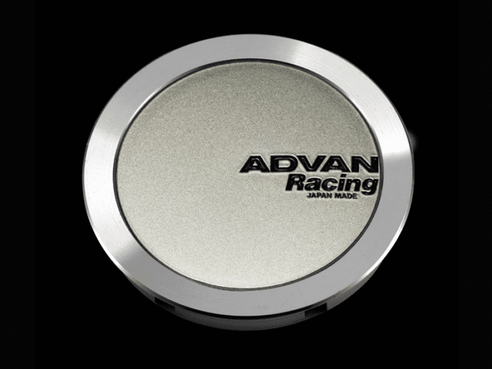 Yokohama Advan Racing Full Flat Optional Center Cap 63mm - Racing Sand Metallic