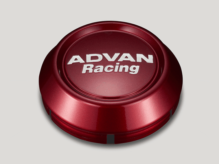 Yokohama Advan Racing Low Optional Center Cap 63mm - Candy Red
