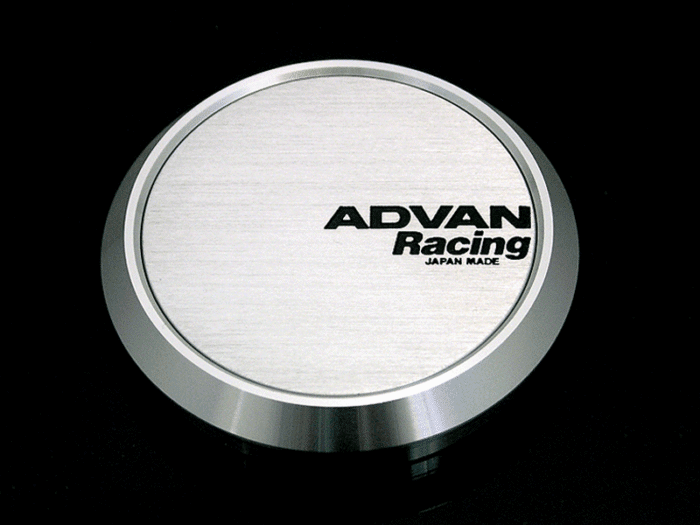 Yokohama Advan Racing Flat Optional Center Cap 73mm - Silver Anodized