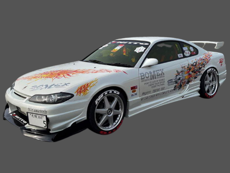 BOMEX Front Side Fin - S15 Silvia - Image 3